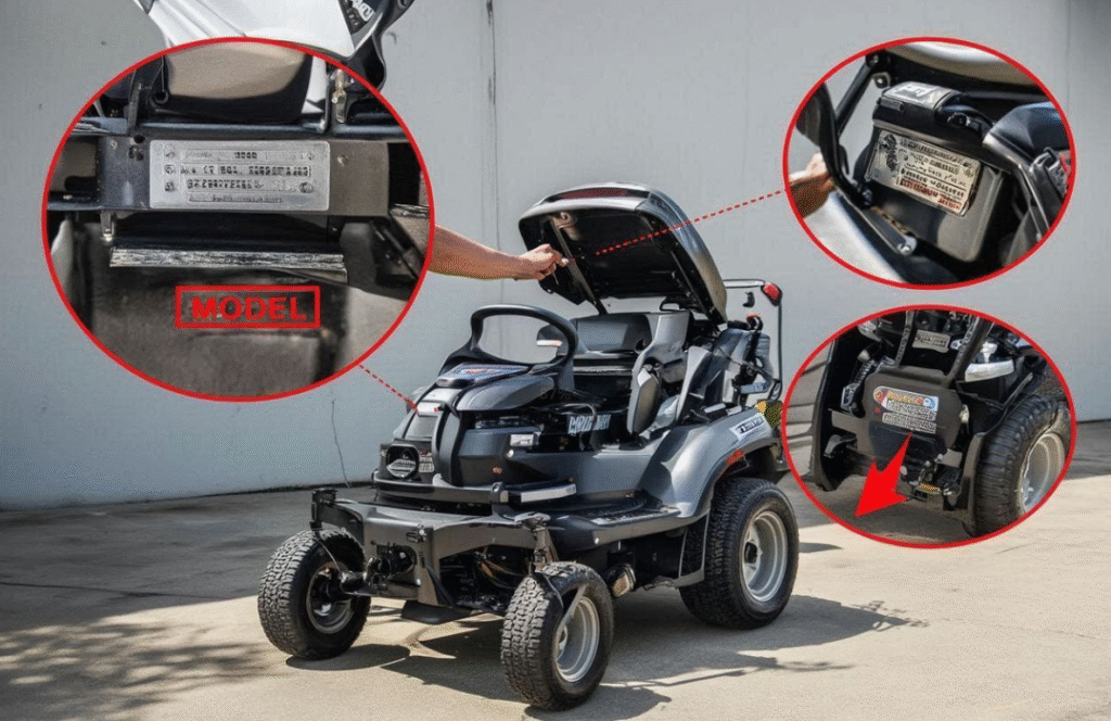 How to Find Model Number on Scag Patrio