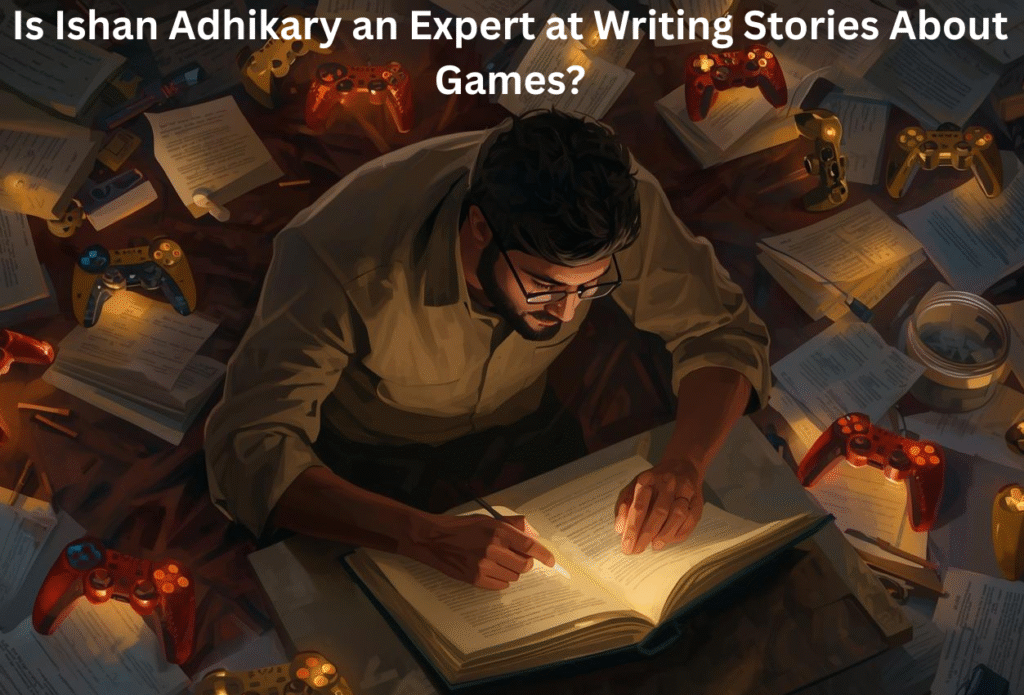 is Ishan Adhikary an expert at writing stories about games