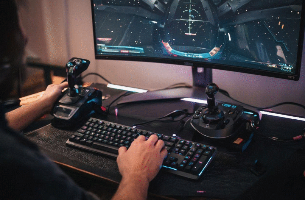 tar citizen setup logitech x56 hotas