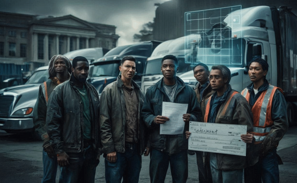 lytx trucker face scan lawsuit settlement