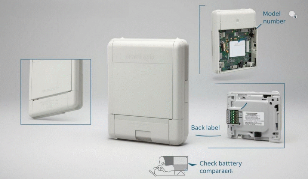find interlogix keypad model number
