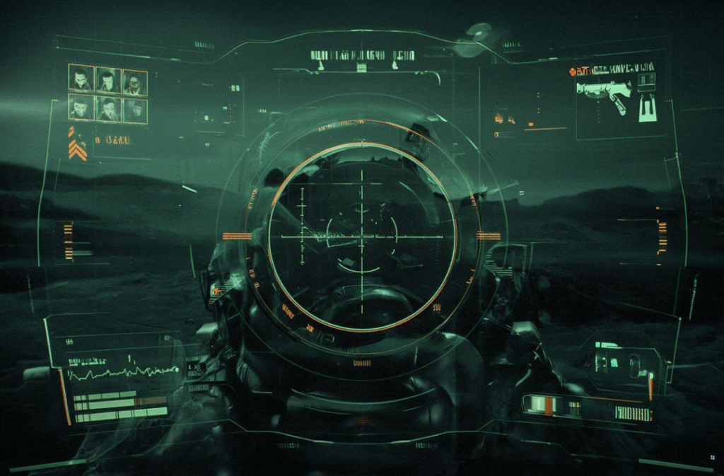 commando integrated hud