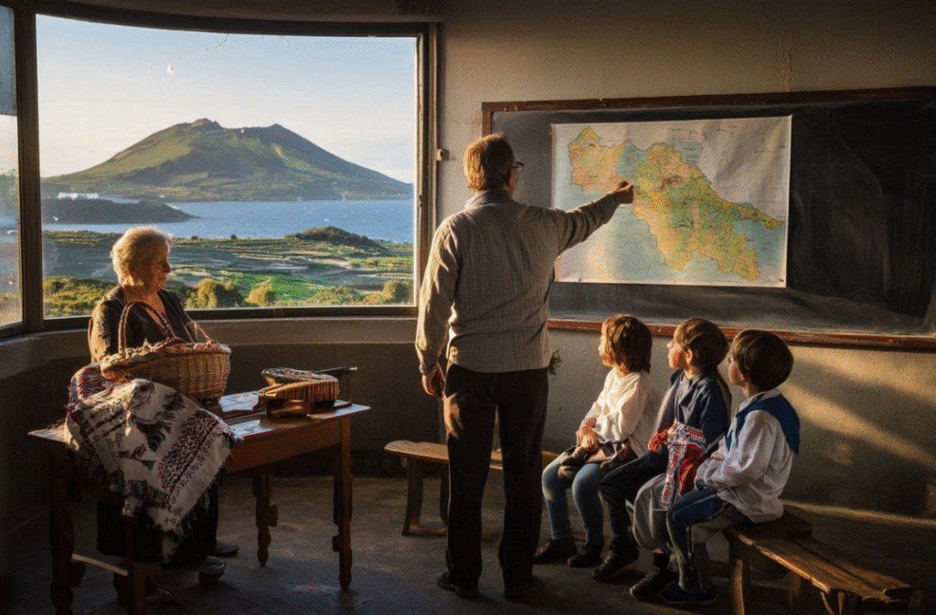 heritage transmission through education Azores