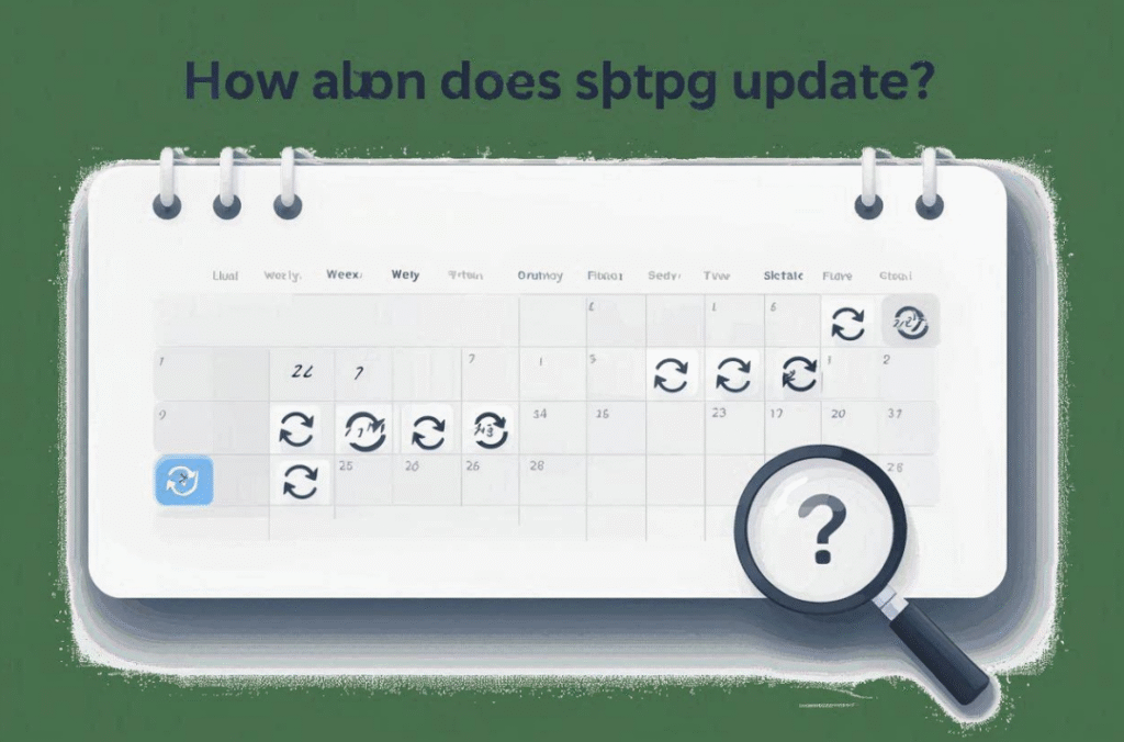 how often does sbtpg update