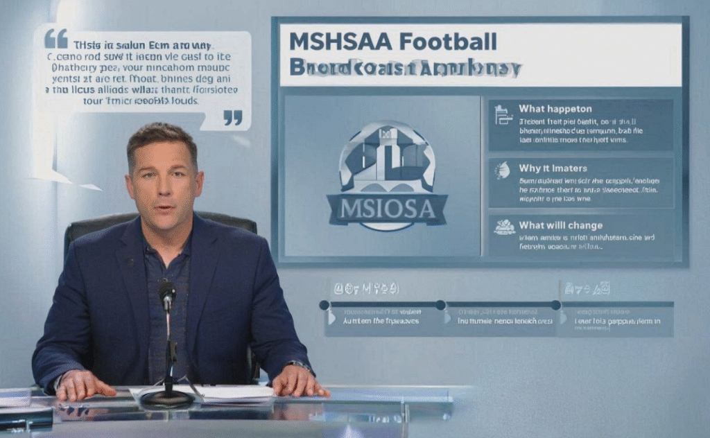 mshsaa football broadcast apology